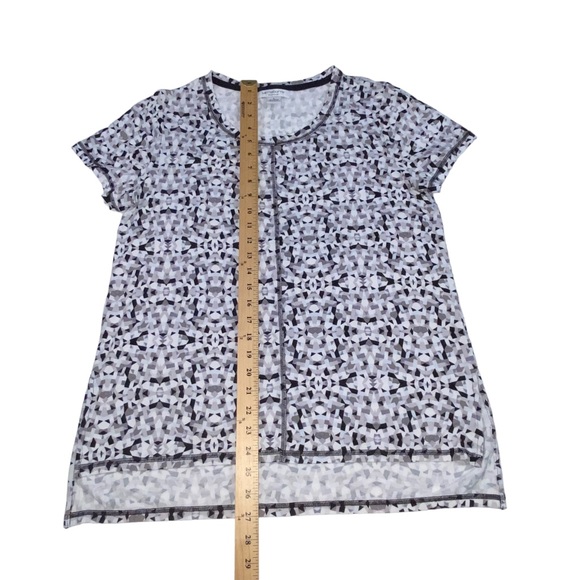 Liz Claiborne Wknd Abstract Geometric Multi-Colored Top - Women’s Large - Picture 4 of 12